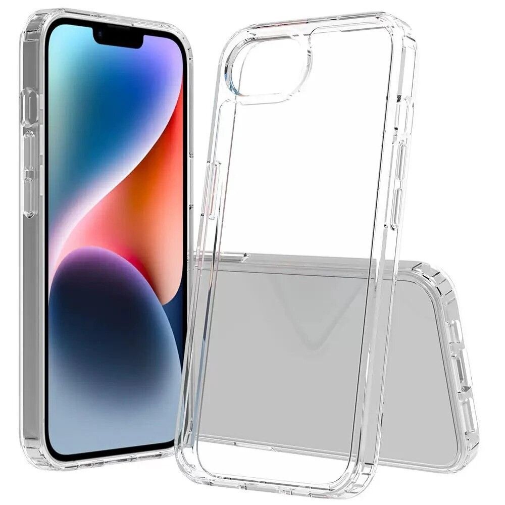 iPhone 16e Mercury Clear Silicone dėklas - skaidrus