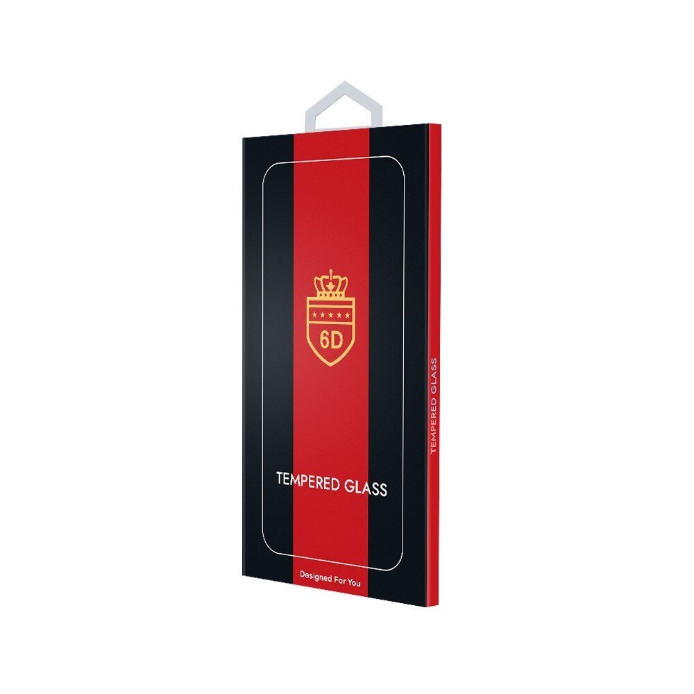 iPhone 17 Pro Max LCD apsauginis stikliukas 6D – juodas