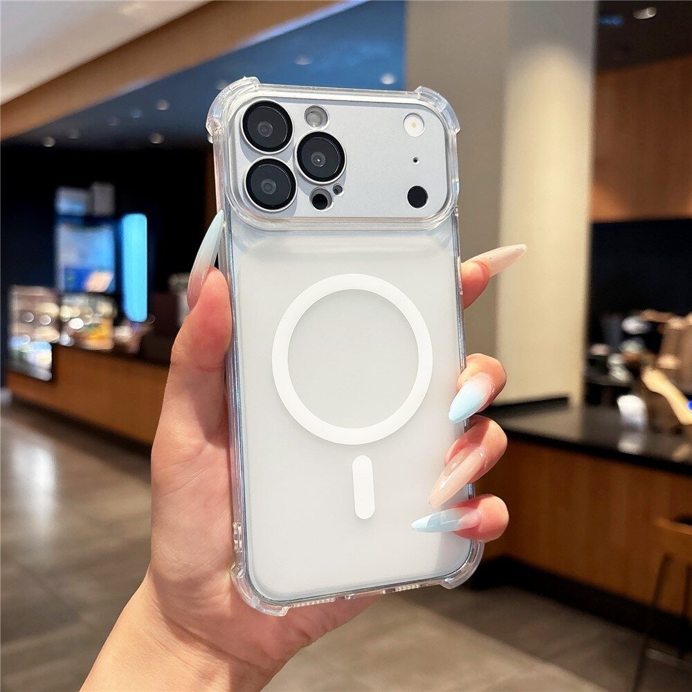 Transparent Photo Infrared iPhone 18 Pro Max / 17 Pro Max Magnetic TPU Case with Detachable Camera ...