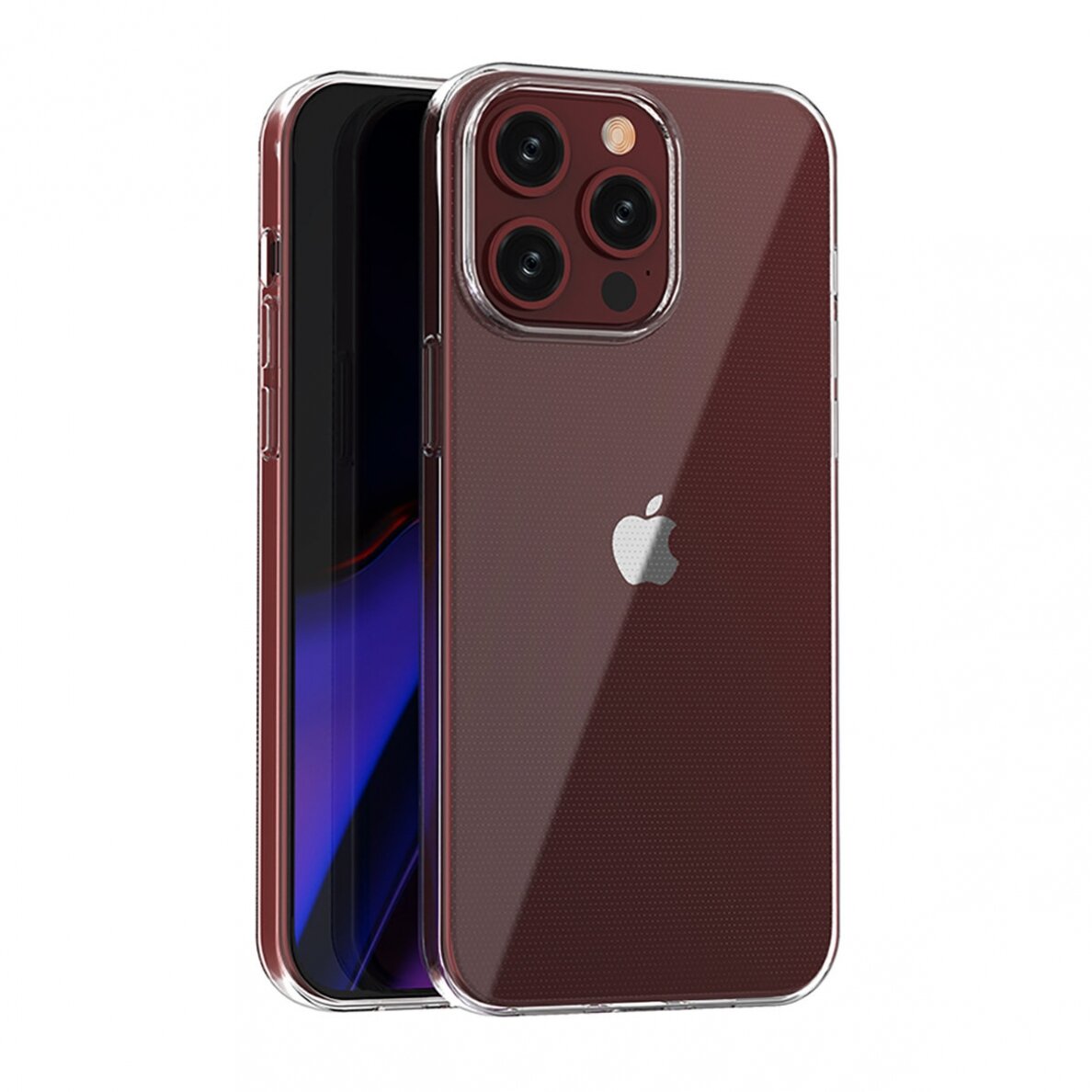 Dėklas Ultra Clear iPhone 15 Pro Max Permatomas 2