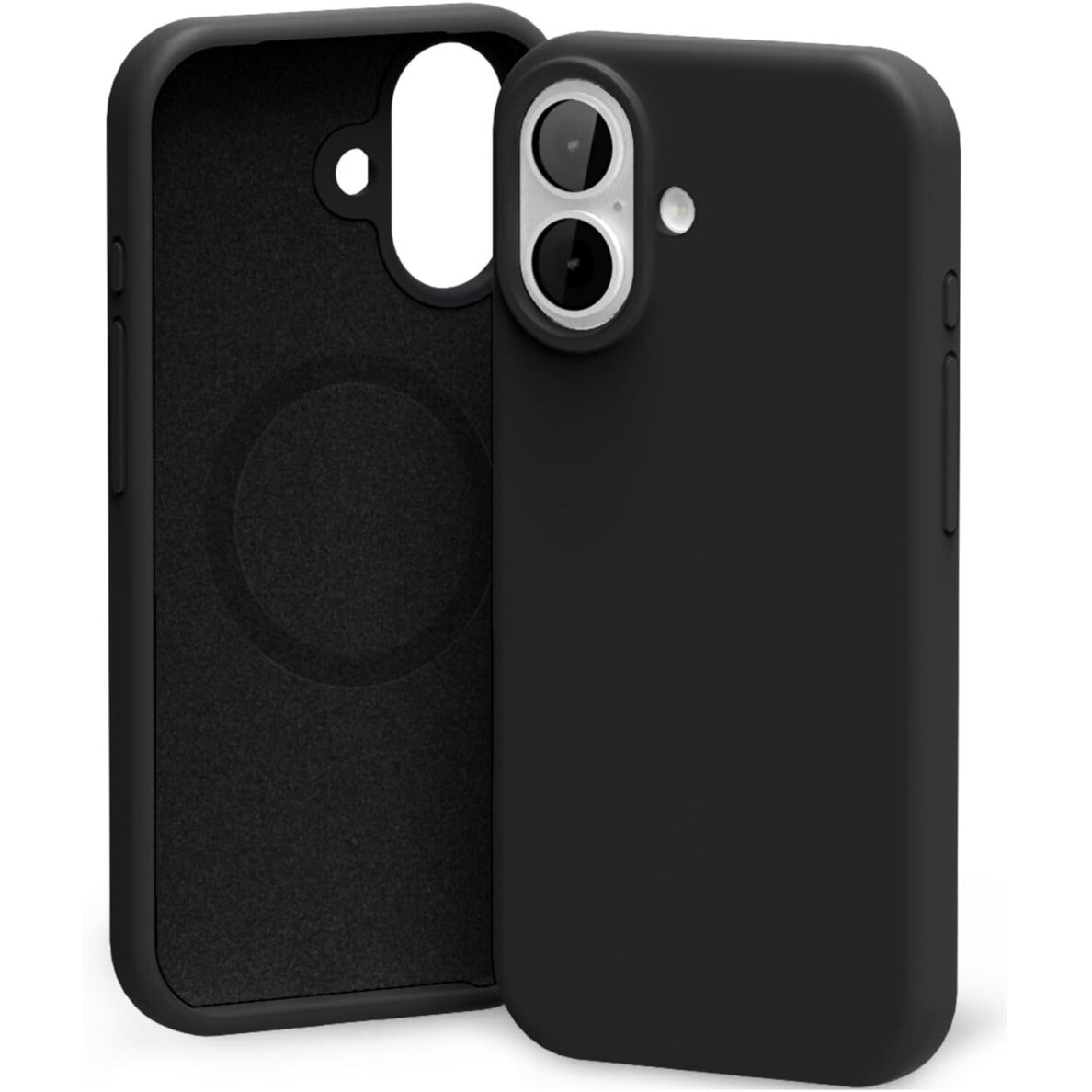 iPhone 16 Pro Max Mercury LSR Soft dėklas – juodas