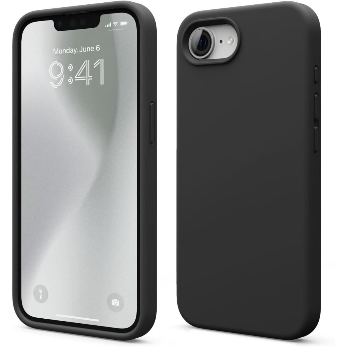 iPhone 16e Mercury LSR Soft dėklas – juodas