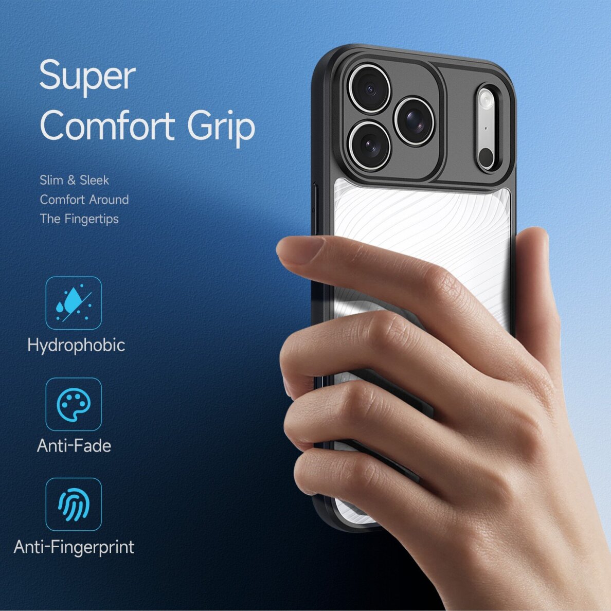 iPhone 17 Pro Max Dux Ducis Aimo dėklas 2 iPhone 17 Pro Max Dux Ducis Aimo dėklas 2