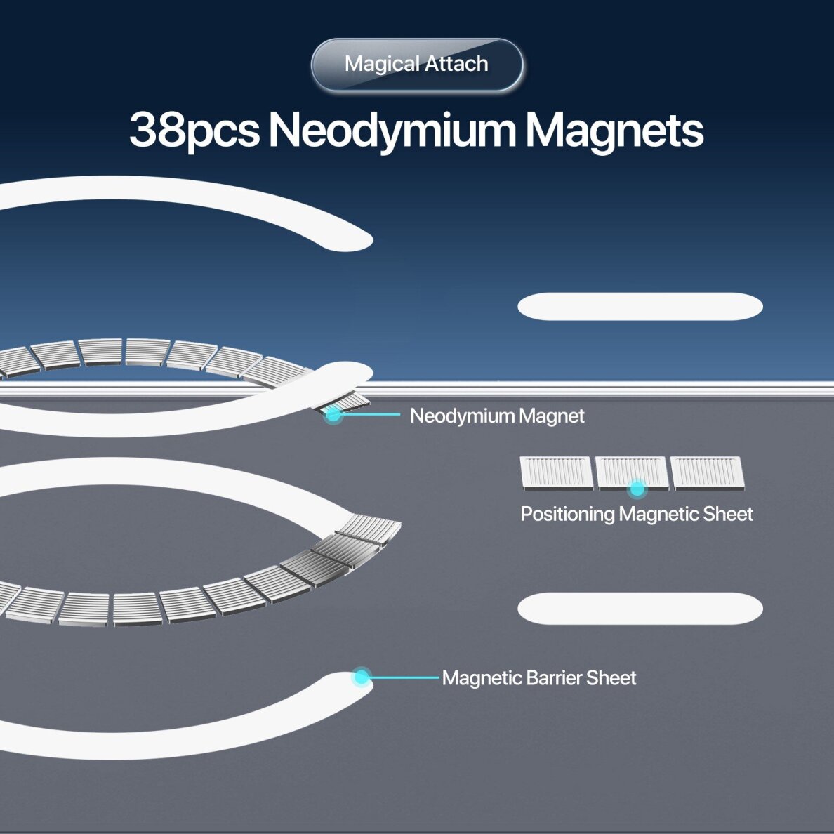 iPhone 17 Pro Max Dux Ducis Clin MagSafe dėklas – skaidrus 1 iPhone 17 Pro Max Dux Ducis Clin MagSafe dėklas – skaidrus 1
