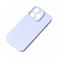 Dėklas Silicone Magsafe iPhone 14 Pro Max - Šviesiai mėlynas