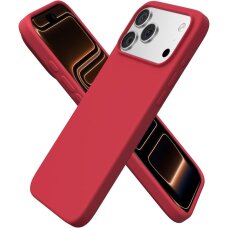 iPhone 17 Pro Max X-Level Guardian dėklas – tamsiai raudonas