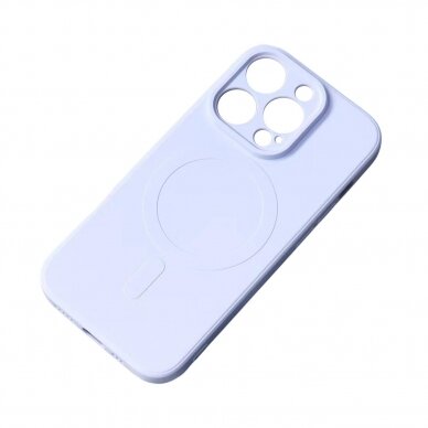 Dėklas Silicone Magsafe iPhone 13 Pro - Šviesiai mėlynas