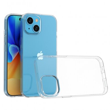 iPhone 15 case from the Ultra Clear series in transparent color iPhone 15 case from the Ultra Clear series in transparent color