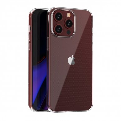 Dėklas Ultra Clear iPhone 15 Pro Max Permatomas 2 Dėklas Ultra Clear iPhone 15 Pro Max Permatomas 2