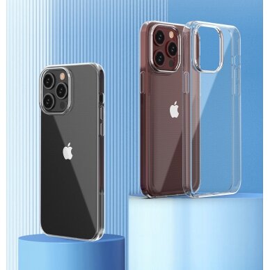 Dėklas Ultra Clear iPhone 15 Pro Max Permatomas 8 Dėklas Ultra Clear iPhone 15 Pro Max Permatomas 8