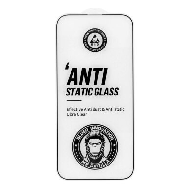 iPhone 17 5D Mr. Monkey Glass (Strong HD) LCD apsauginis stikliukas – juodas 2 iPhone 17 5D Mr. Monkey Glass (Strong HD) LCD apsauginis stikliukas – juodas 2