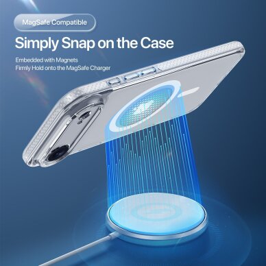 iPhone 17 Air Dux Ducis Clin MagSafe dėklas – skaidrus 2 iPhone 17 Air Dux Ducis Clin MagSafe dėklas – skaidrus 2