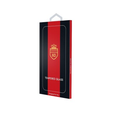 iPhone 17 Air LCD apsauginis stikliukas 6D – juodas