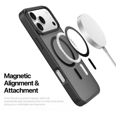 iPhone 17 Pro Max Dux Ducis Yind dėklas – juodas 2