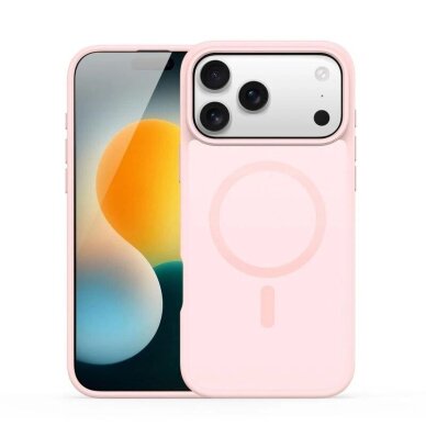 iPhone 17 Pro Max Dux Ducis Yind dėklas – rožinis