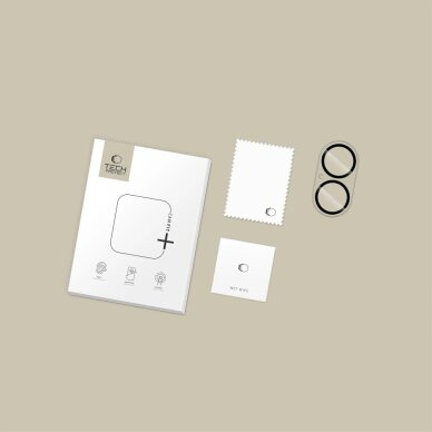 iPhone 17 Tech-Protect Cam Fit+ kameros stikliukas – skaidrus 1