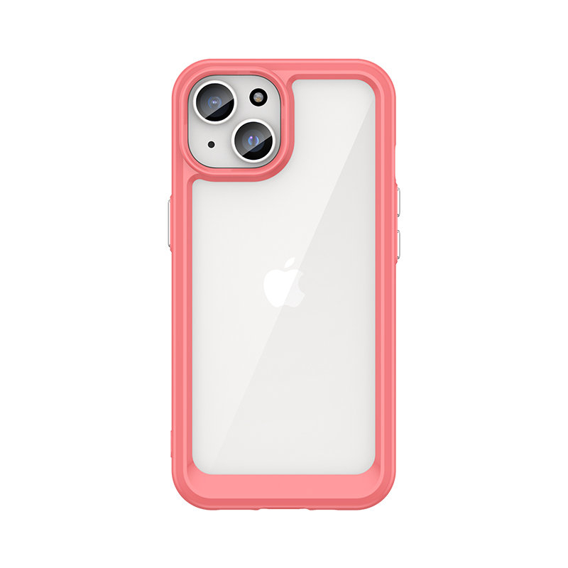 Dėklas Outer Space iPhone 15 - Raudonas Dėklas Outer Space iPhone 15 - Raudonas
