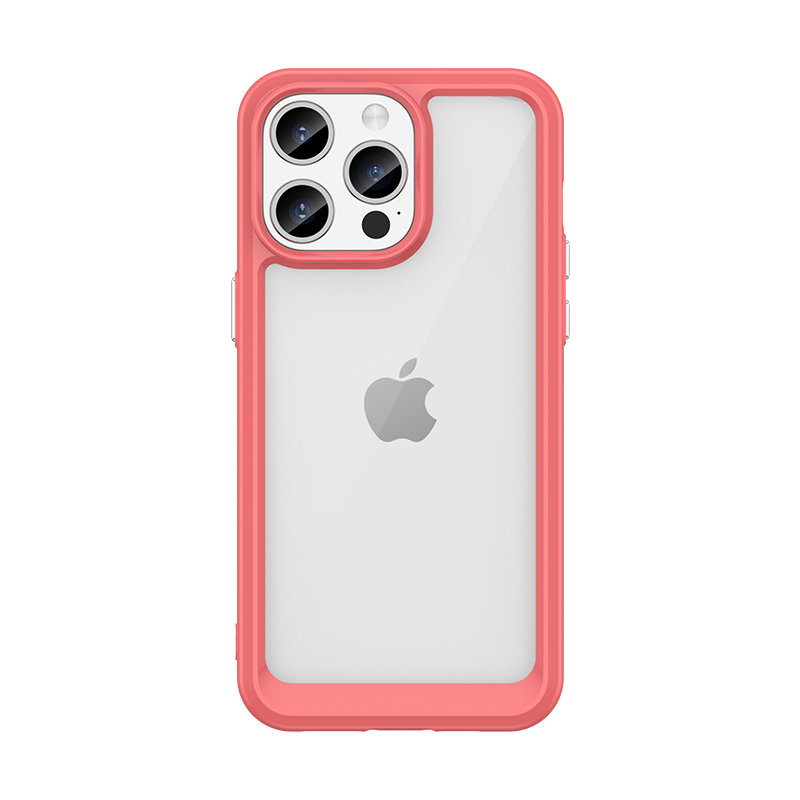 Dėklas Outer Space iPhone 15 - Raudonas Dėklas Outer Space iPhone 15 - Raudonas