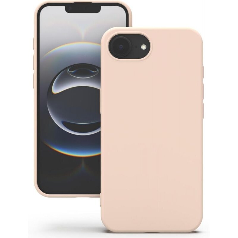 iPhone 16e Mercury LSR Soft dėklas – rožinio smėlio