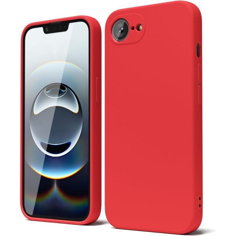 iPhone 16e – Soft silicone by X-level dėklas - Raudonas