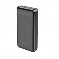 Išorinė baterija Power Bank Borofone BJ19A Type-C PD 20W+Quick Charge 3.0 20000mAh juoda