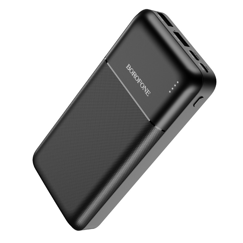 Išorinė baterija Power Bank Borofone BJ16A 2xUSB+Type-C 20000mAh juoda ...