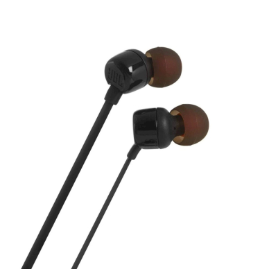 JBL Tune 110 in-ear Ausinės3.5mm mini jack remote control - Juodas 6 JBL Tune 110 in-ear Ausinės3.5mm mini jack remote control - Juodas 6