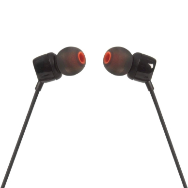 JBL Tune 110 in-ear Ausinės3.5mm mini jack remote control - Juodas 8 JBL Tune 110 in-ear Ausinės3.5mm mini jack remote control - Juodas 8