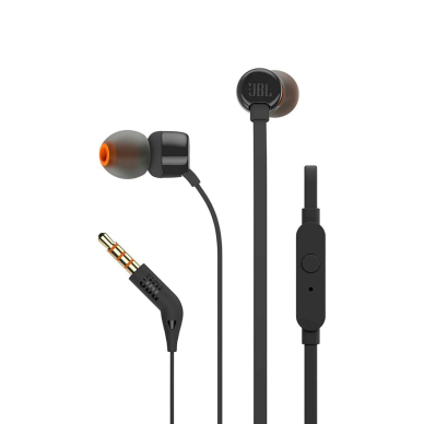 JBL Tune 110 in-ear Ausinės3.5mm mini jack remote control - Juodas JBL Tune 110 in-ear Ausinės3.5mm mini jack remote control - Juodas