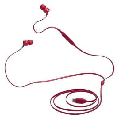 Laidinės ausinės JBL Tune 310C In-Ear USB-C – raudonos 4 Laidinės ausinės JBL Tune 310C In-Ear USB-C – raudonos 4