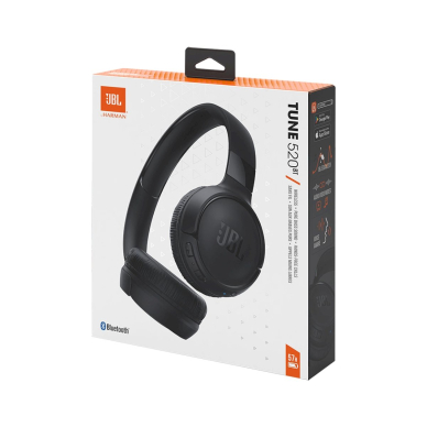 JBL Tune 520BT wireless on-ear Bluetooth 5.3 ausinės - juodas 10