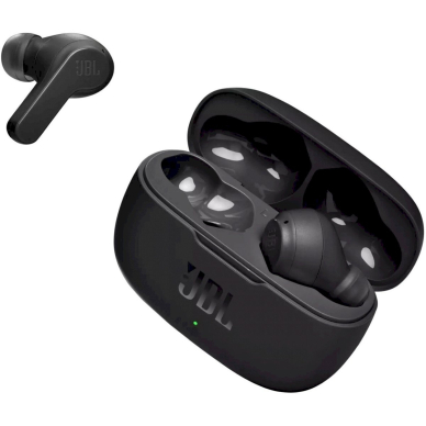 JBL Wave 200 TWS belaidės ausinės – juodos
