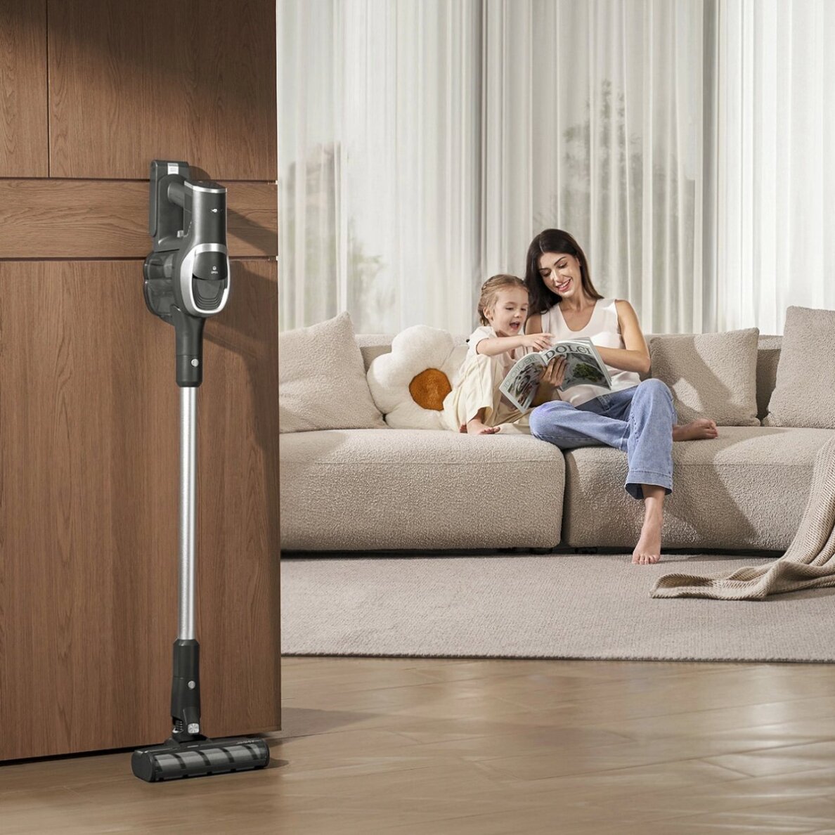 Belaidis dulkių siurblys JIMMY JV83 Pro 7 Belaidis dulkių siurblys JIMMY JV83 Pro 7