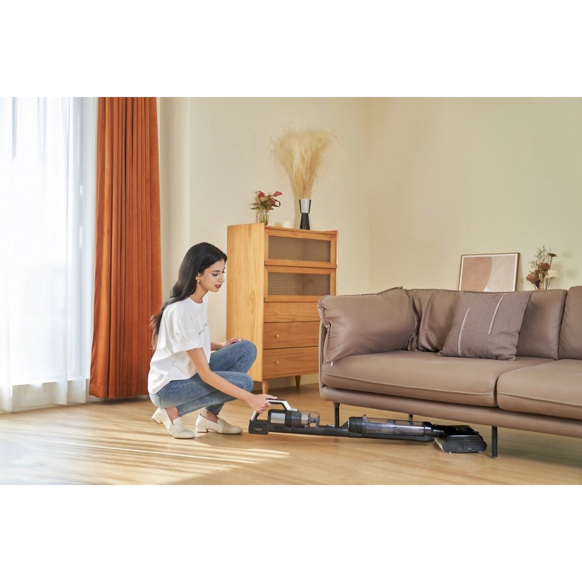 Belaidis dulkių siurblys ir plovimo įrenginys JIMMY PW11 14