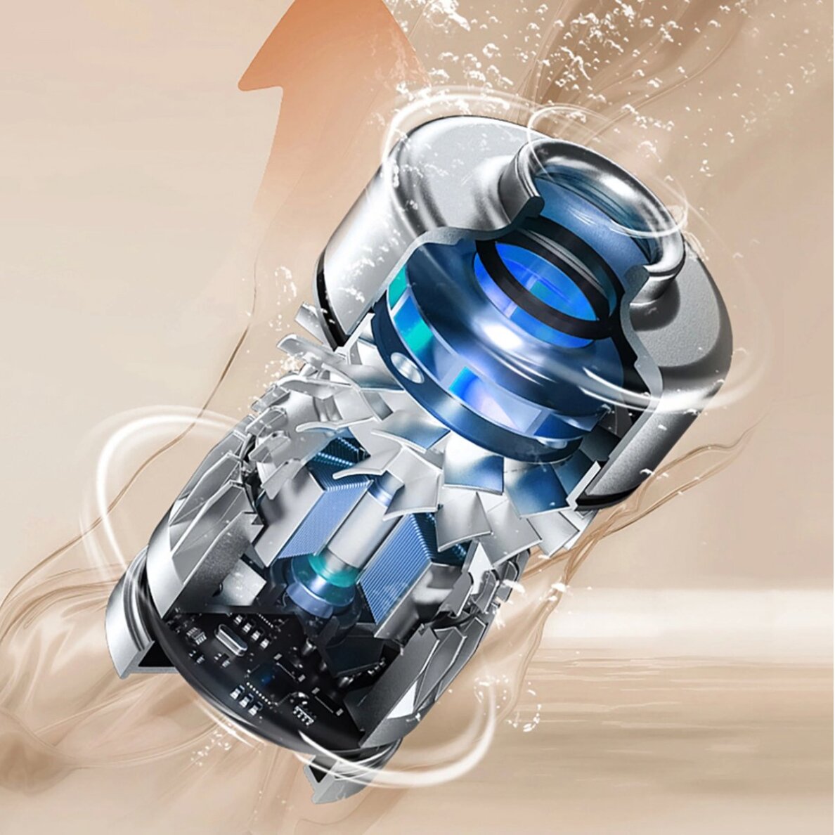 Belaidis dulkių siurblys ir plovimo įrenginys JIMMY PW11 22