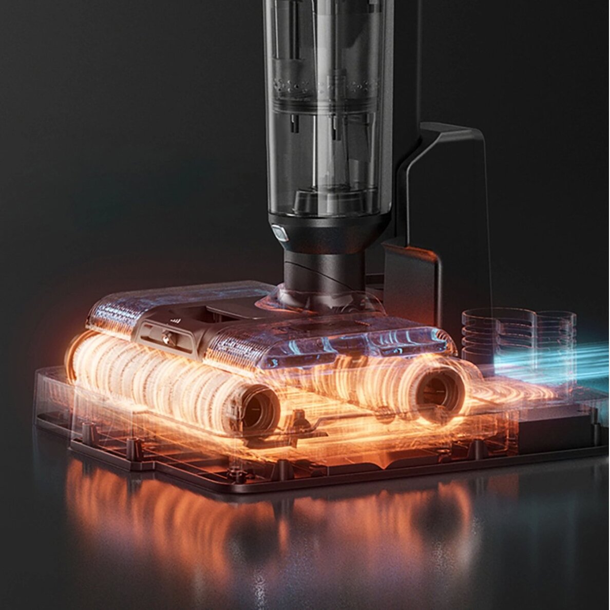 Belaidis dulkių siurblys ir plovimo įrenginys JIMMY PW11 26