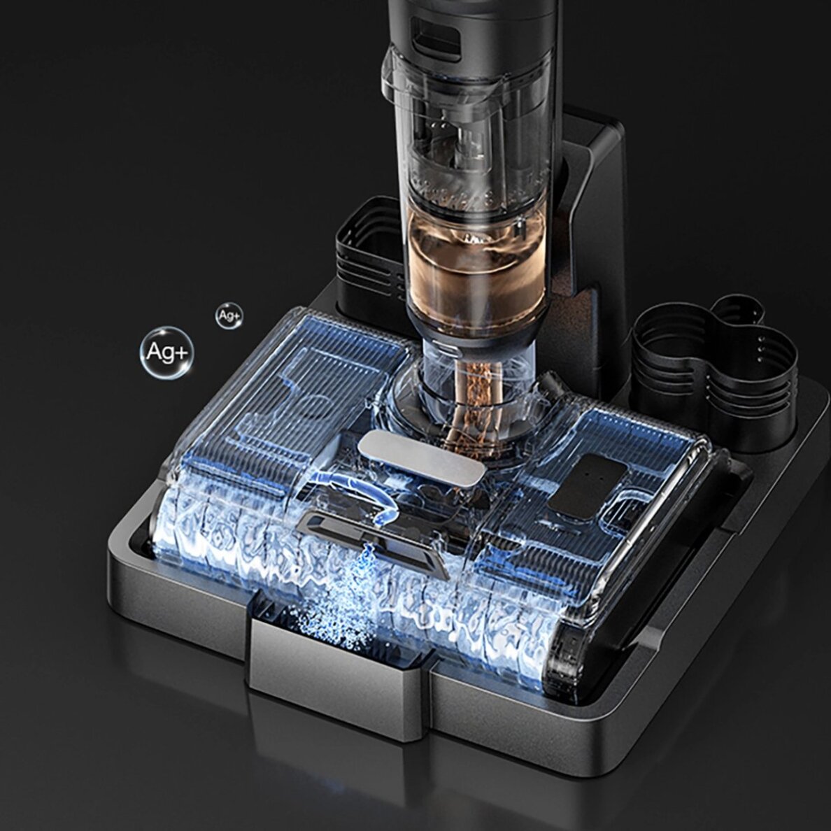 Belaidis dulkių siurblys ir plovimo įrenginys JIMMY PW11 Pro 10