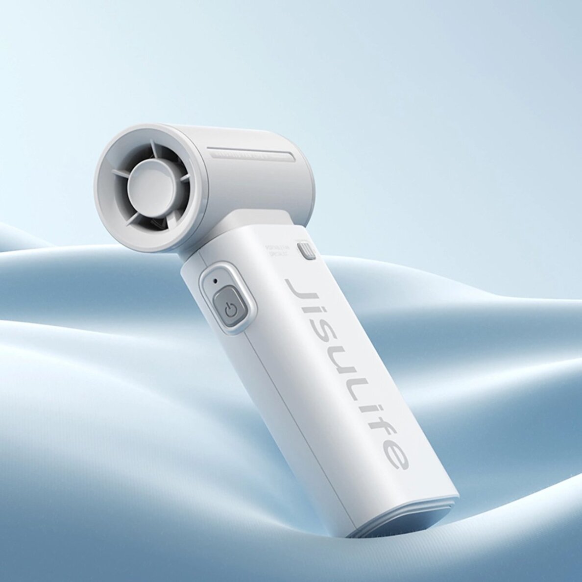 Rankinis ventiliatorius Jisulife Life9 5000mAh nešiojamas USB – pilkas 12 Rankinis ventiliatorius Jisulife Life9 5000mAh nešiojamas USB – pilkas 12