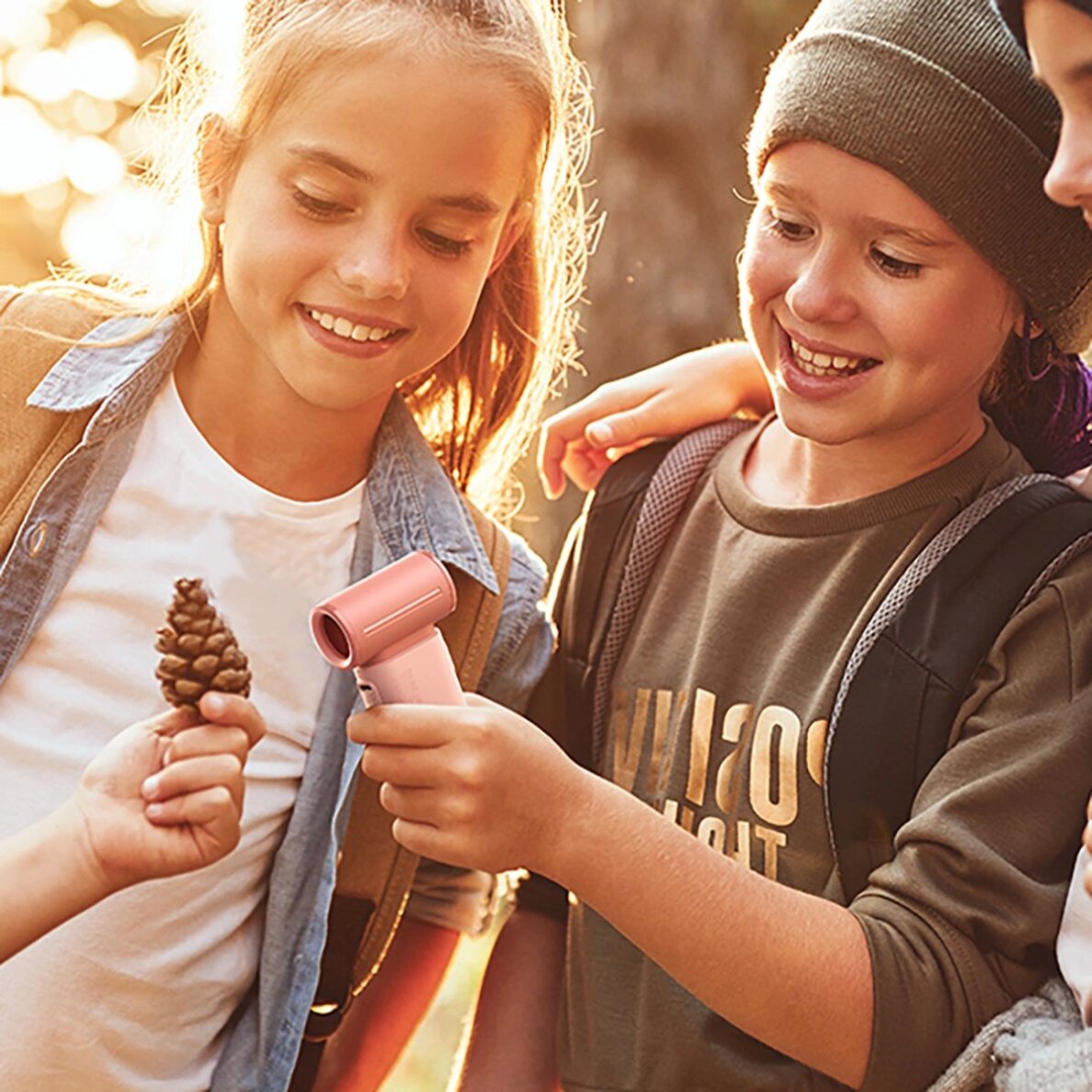 Rankinis ventiliatorius Jisulife Life9 5000mAh nešiojamas USB – rožinis 9 Rankinis ventiliatorius Jisulife Life9 5000mAh nešiojamas USB – rožinis 9