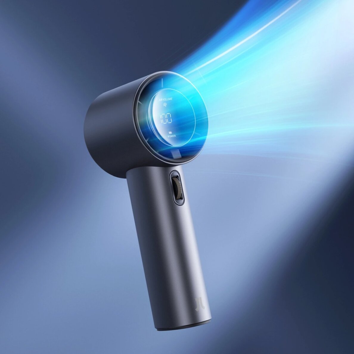 Rankinis ventiliatorius Jisulife Pro1 FA53 (ABS) nešiojamas USB – mėlynas 3