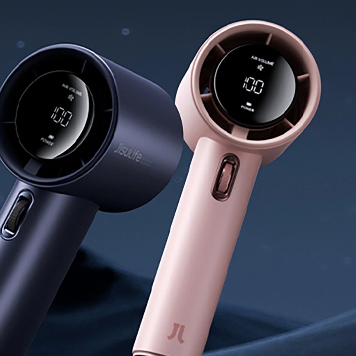 Rankinis ventiliatorius Jisulife Pro1 FA53 (ABS) nešiojamas USB – rožinis 6