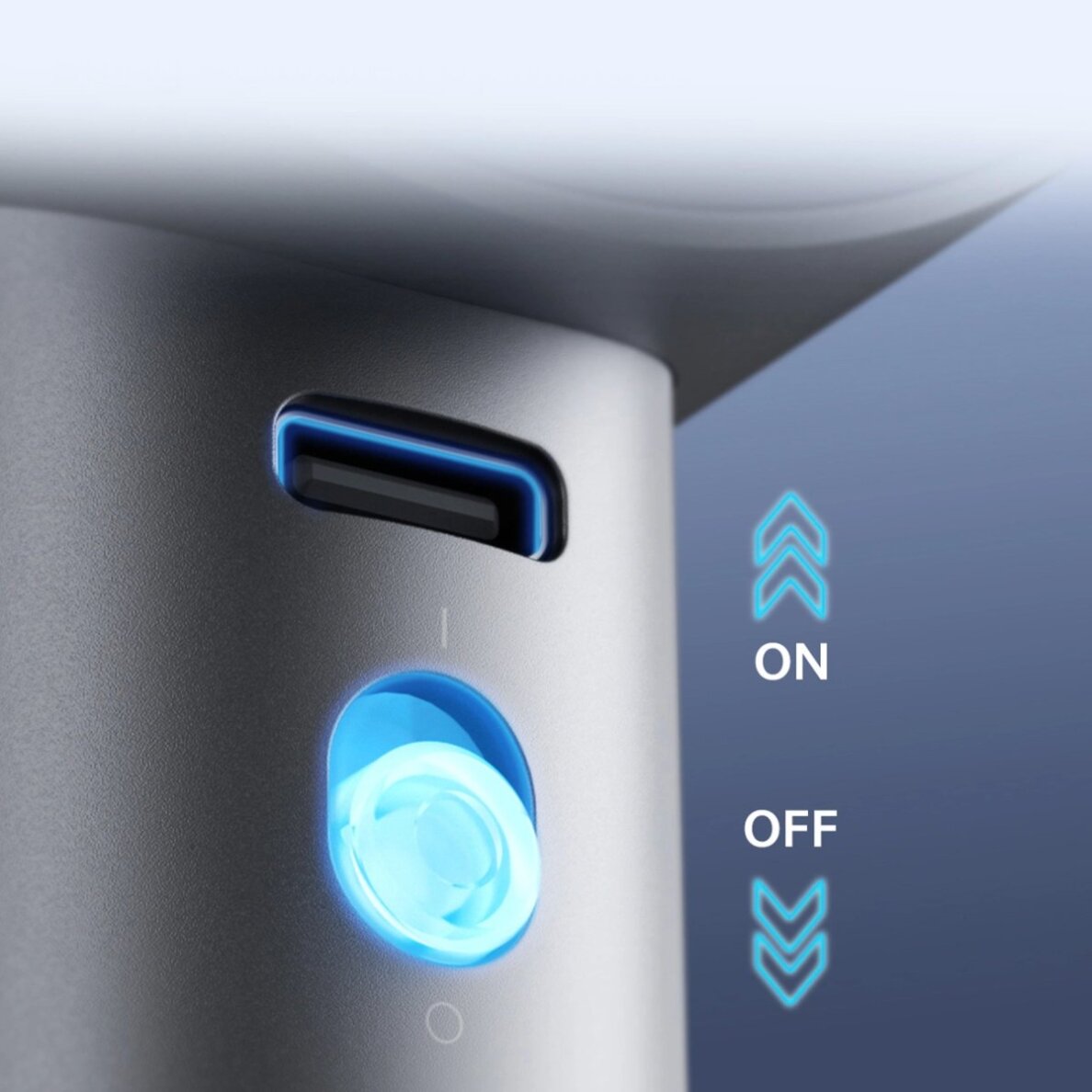 Rankinis ventiliatorius Jisulife Pro1 S FA53PRO nešiojamas USB – tamsiai pilkas 5