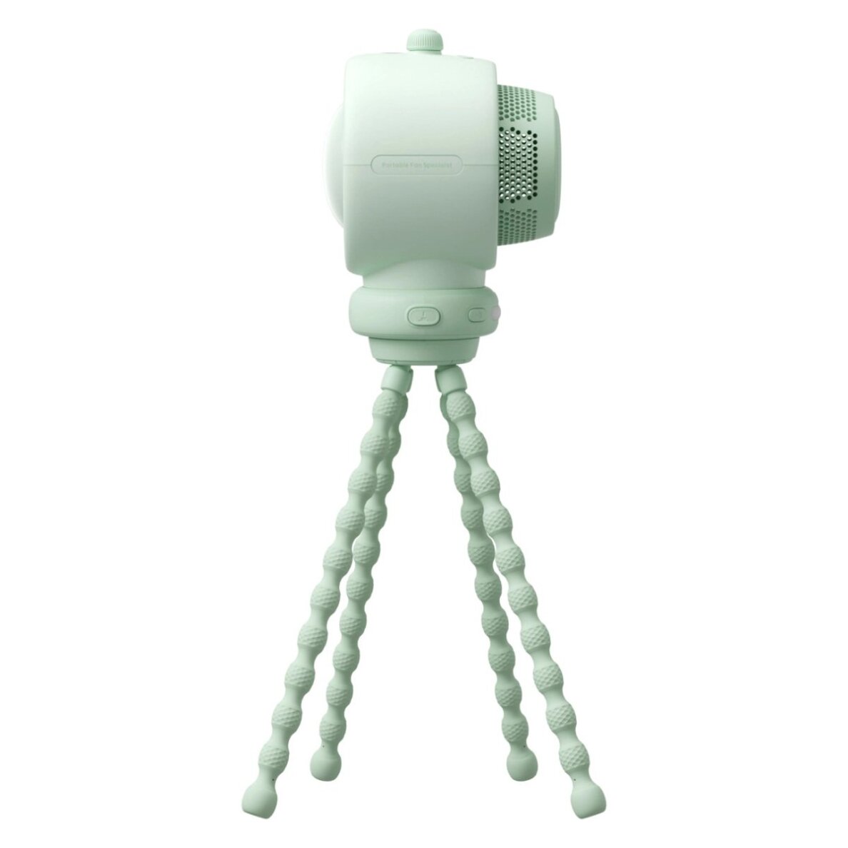Ventiliatorius Jisulife Life2S 5000mAh su lankščiomis kojelėmis – stalui, vežimėliui, su filtru – žalias 2