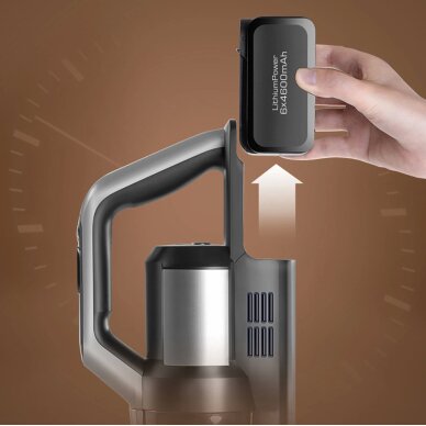 Belaidis dulkių siurblys ir plovimo įrenginys JIMMY PW11 24