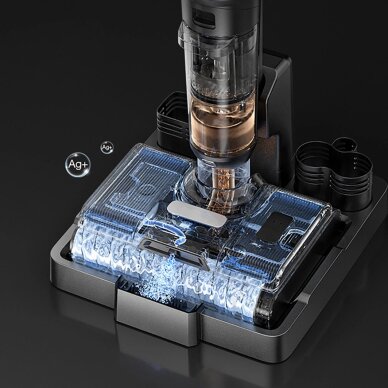 Belaidis dulkių siurblys ir plovimo įrenginys JIMMY PW11 25