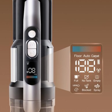 Belaidis dulkių siurblys ir plovimo įrenginys JIMMY PW11 Pro 8