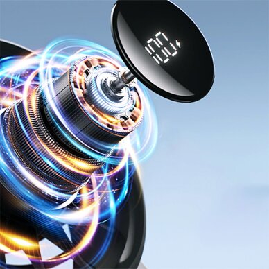 Rankinis ventiliatorius Jisulife Life4 5000mAh nešiojamas USB – juodas 8 Rankinis ventiliatorius Jisulife Life4 5000mAh nešiojamas USB – juodas 8