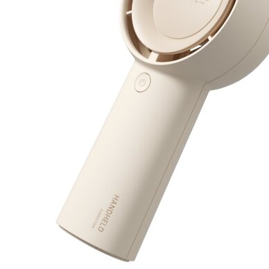 Rankinis ventiliatorius Jisulife Life5 Plus 4000mAh nešiojamas USB – smėlio spalvos 6 Rankinis ventiliatorius Jisulife Life5 Plus 4000mAh nešiojamas USB – smėlio spalvos 6