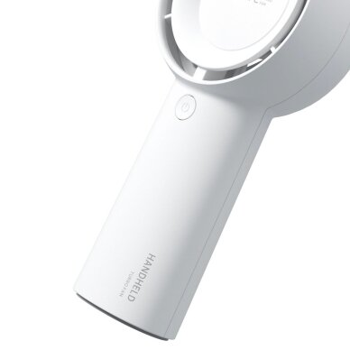 Rankinis ventiliatorius Jisulife Life5 Plus 4000mAh nešiojamas USB – baltas 12