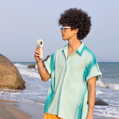 Rankinis ventiliatorius Jisulife Life7 3600mAh nešiojamas USB – pilkas 15 Rankinis ventiliatorius Jisulife Life7 3600mAh nešiojamas USB – pilkas 15